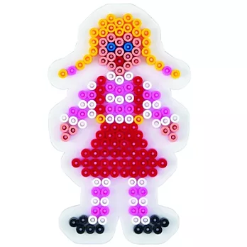 《HAMA拼拼豆豆》模型板-女孩