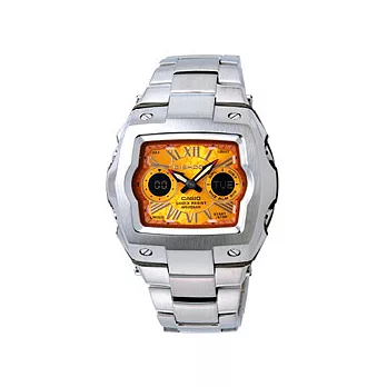 CASIO G-SHOCK C3系列 視覺藝術時尚運動錶(橘)