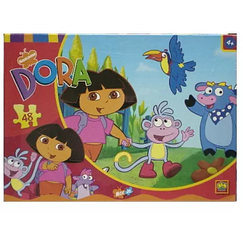 《Dora the Explorer》DORA拼圖盒05043_B款(48片)