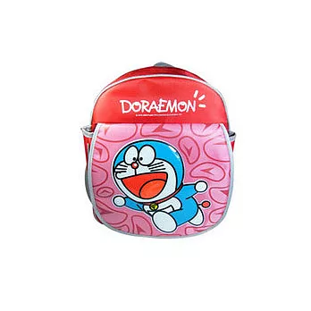 多啦A夢輕巧口愛後背書包(紅)~正版授權送動物伸縮筆