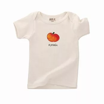 美國Kee-ka，有機棉Lap短袖T恤禮盒Pumpkin！（12~18M）