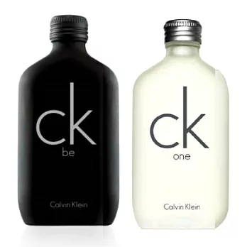 Calvin Klein CK One+ CK Be極簡時尚 【100ML＊2】