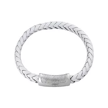 POLICE ratder前衛手環(白)