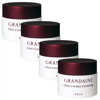 KOSE高絲 新葛倫黛娜淨透潔顏霜(17g*4)