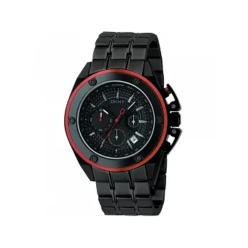 DKNY 悍將騎士腕錶(紅)
