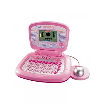 vtech 粉紅兒童益智小電腦