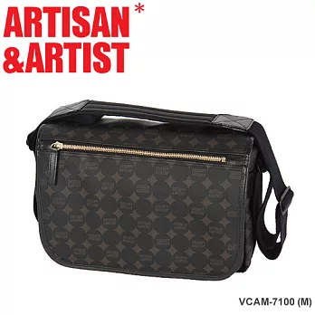 日本 ARTISAN＆ARTIST LOGO圖騰相機包 VCAM-7100 (AA)黑色