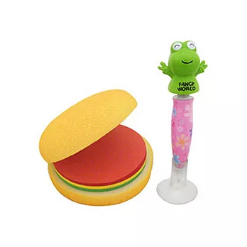 Happy Land 漢堡造型便條紙文具超值組