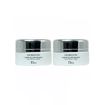 DIOR 迪奧 雪晶靈極淨透白乳霜15ML*2