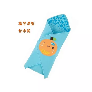 【拉孚兒 Naforye】舒棉造型包巾被_橘子