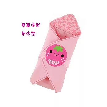 【拉孚兒 Naforye】舒棉造型包巾被_草莓