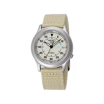 SEIKO 極簡風潮第4代5號機芯機械錶(卡其)