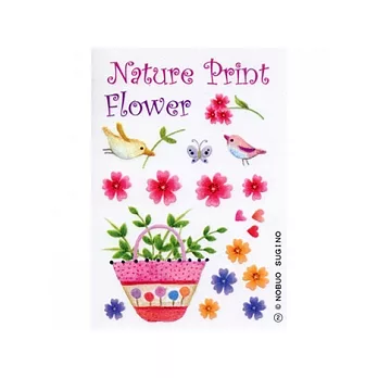 KD轉印紙．馬鞭草與迷你袋子