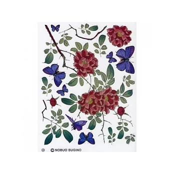KD轉印紙．日式．蔓薔薇