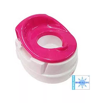 BeBeLove抽屜式兒童學便器-桃紅