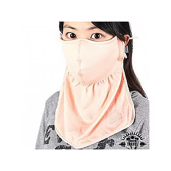 SNOWTRAVEL 抗UV遮陽護頸透氣口罩(2入)(淺粉)