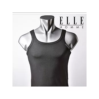 【ELLE HOMM】閒適自得的優雅男人細肩帶背心《2件組》黑色_M