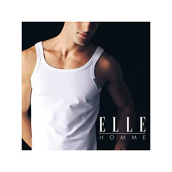 【ELLE HOMM】閒適自得的優雅男人細肩帶背心《2件組》白色_XL