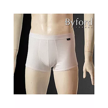 [Byford] 男四角褲《超值2件組》白色_XL
