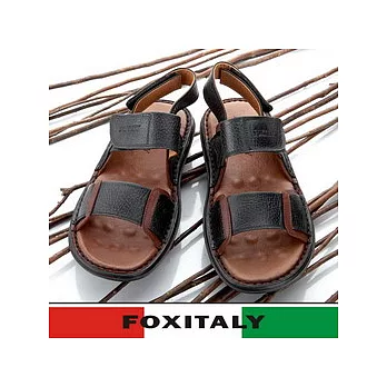 Fox Italy 德理氣墊涼鞋61042(黑-01)44號