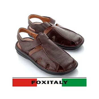 Fox Italy 幾內氣墊涼鞋61043(咖啡-76)41號