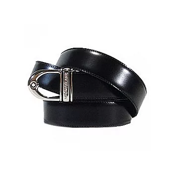 萬寶龍鈀金LOGO皮帶