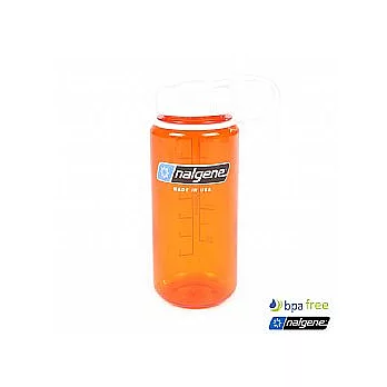 NALGENE 400CC TRITAN 寬嘴水壺(橘色)