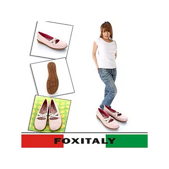 Fox Italy 蕾 莎平底鞋610329(粉紅-69)39號