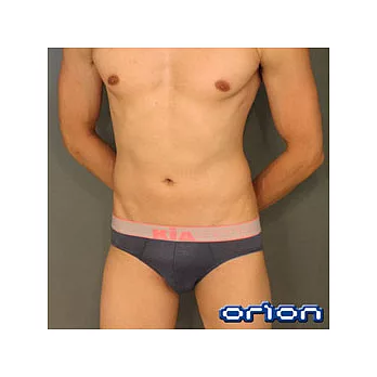 【ORION】時尚低腰灰褲頭三角褲(灰色)-M
