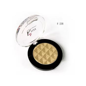 【KELLY專業彩妝】魔光煥彩鑽石光眼影 238璀燦金砂