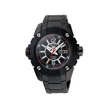 SEIKO 精工潛將5號機械腕錶(IP黑)