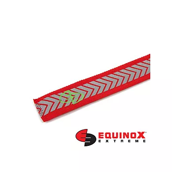 EQUINOX超輕亮安全3M反光隨身帶-紅色
