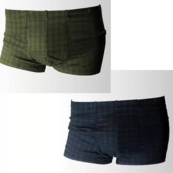 【Sloggi Men】AIR 平口褲 兩件組(3色/M-XXL號)_墨綠+黑色M