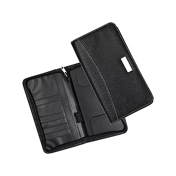 《VOYAGER》大收納證件夾(黑)