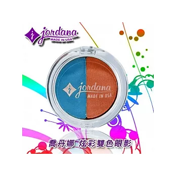 Jordana 喬丹娜炫彩雙色眼影(CED-02色號)