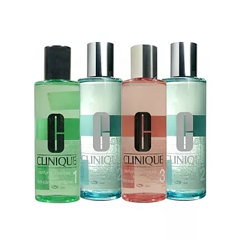 CLINIQUE 倩碧 三步驟保濕潔膚水(400ml)四品組1號