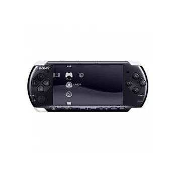 SONY PSP主機-3007鋼琴黑(公司貨)_加送透明水晶殼＆螢幕保護貼