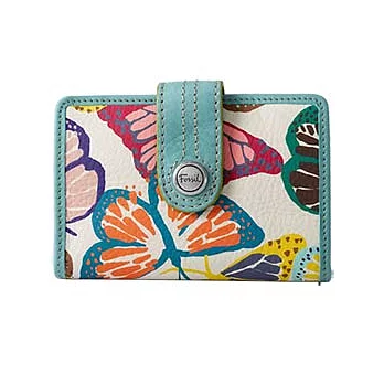 【FOSSIL】舞動繽紛蝴蝶中夾