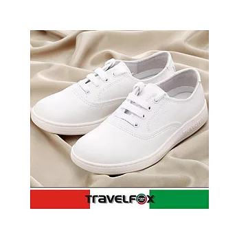 Travel Fox 純淨氣墊休閒鞋910831(白-07)38號