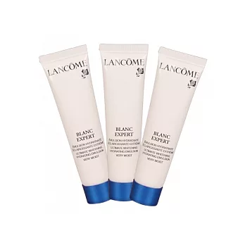 《LANCOME 蘭蔻》鐳射光瞬白精華活化乳-水潤型3入組(15ml)