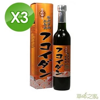 《草本之家》日本原裝進口褐藻糖膠液500mlX3瓶