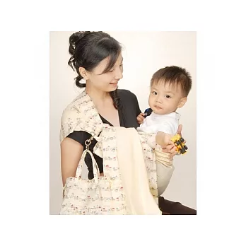 台灣製-璐璐哺乳背巾 童話小屋L