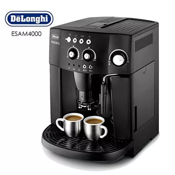 《Delonghi》Magnifica ESAM4000幸福型全自動咖啡機『再贈上田曼巴咖啡5磅』黑色