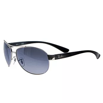 【Ray Ban】太陽眼鏡超級巨星#-銀黑-漸層藍RB3386 0038G