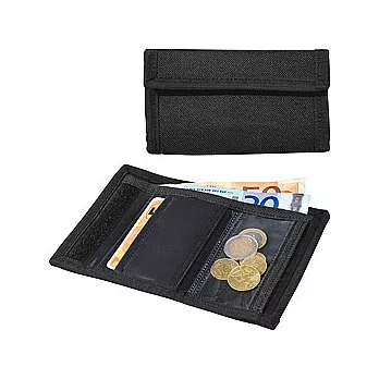 《VOYAGER》輕便魔鬼氈證件夾(長黑)