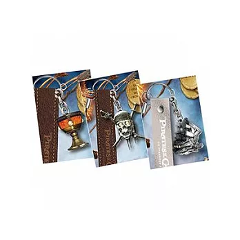 【加勒比海盜】神鬼奇航：幽靈海-手機吊飾(3入)