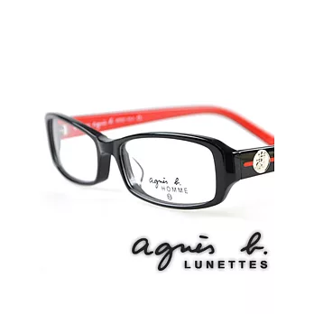 Agnes. b 流行奢華光學眼鏡#紅 AB7007 MG-A