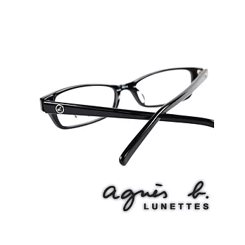 Agnes. b 低調簡約光學眼鏡#黑 ABP221 W01