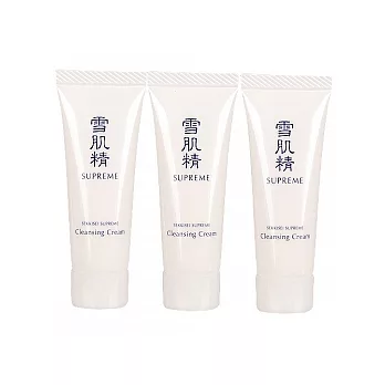 《KOSE 高絲》雪肌精極淬卸妝霜三入組(25gX3)