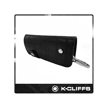 【美國K-CLIFFS】高級小牛皮鑰匙包_黑